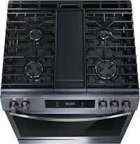 Frigidaire 3060 Series Black Stnl Steel Gas Range