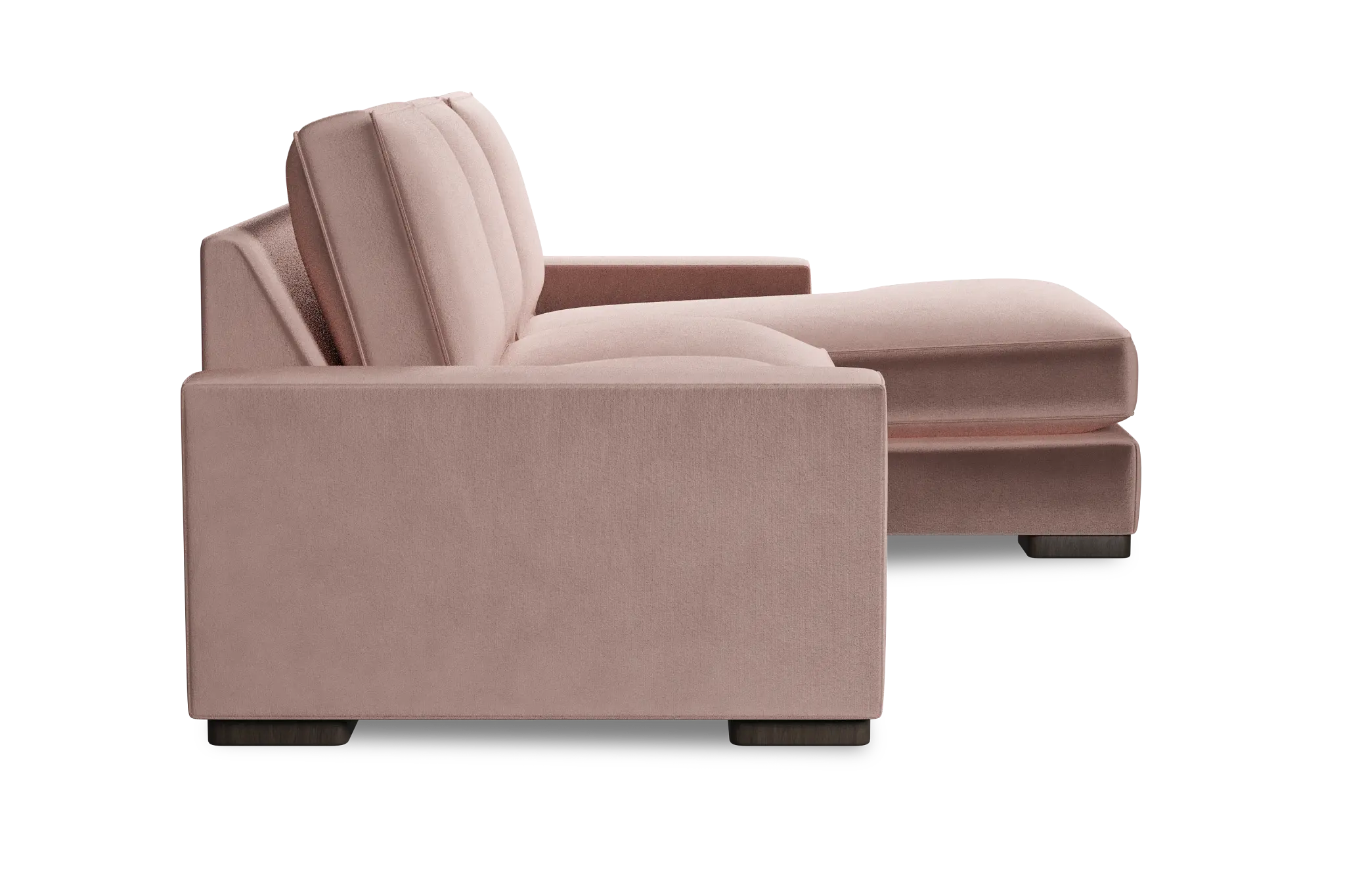Edgewater Joya Light Pink Right Chaise Sectional Edgewater Joya Light Pink Right Chaise Sectional