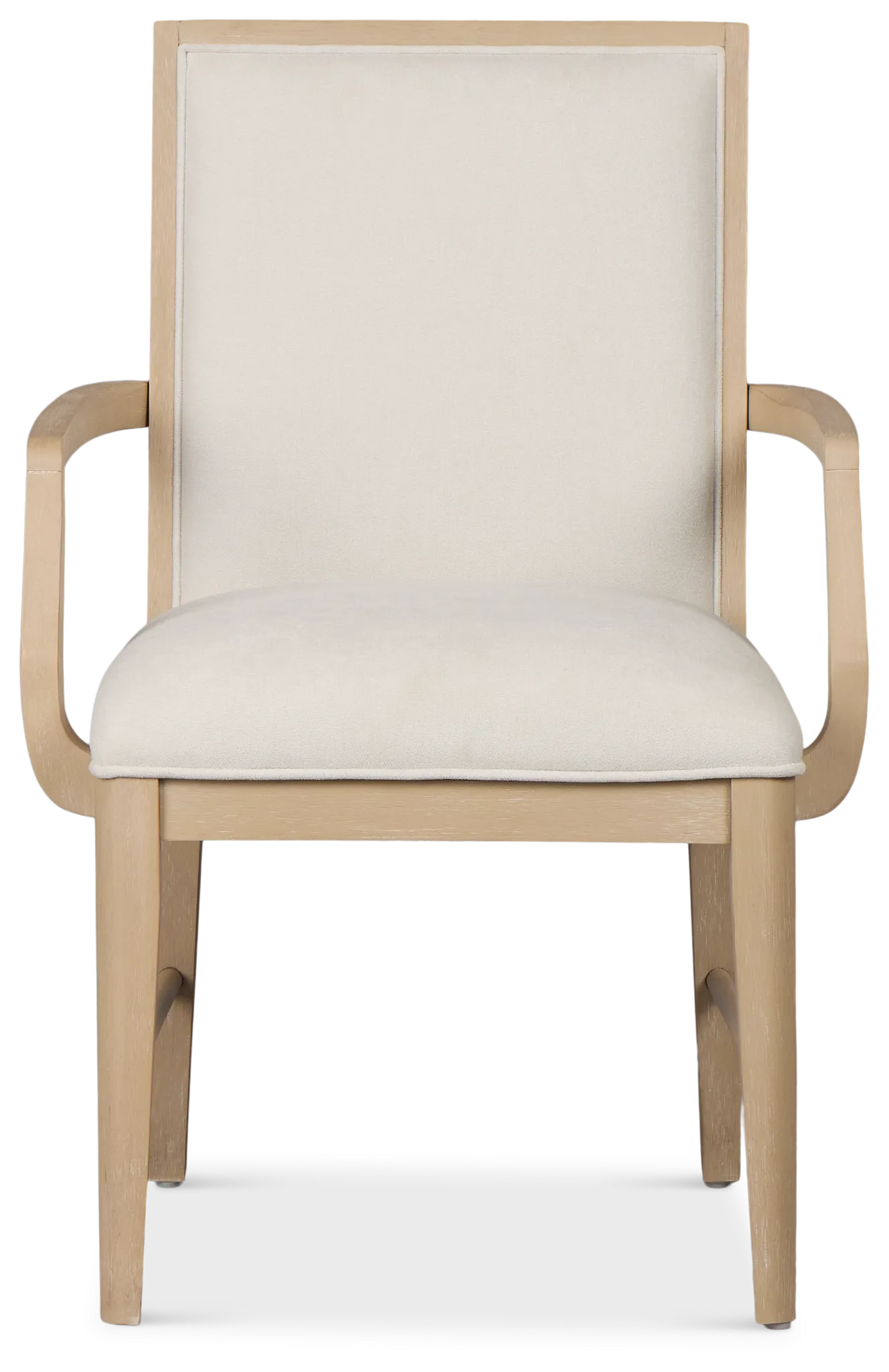 Castello Light Tone Upholstered Arm Chair