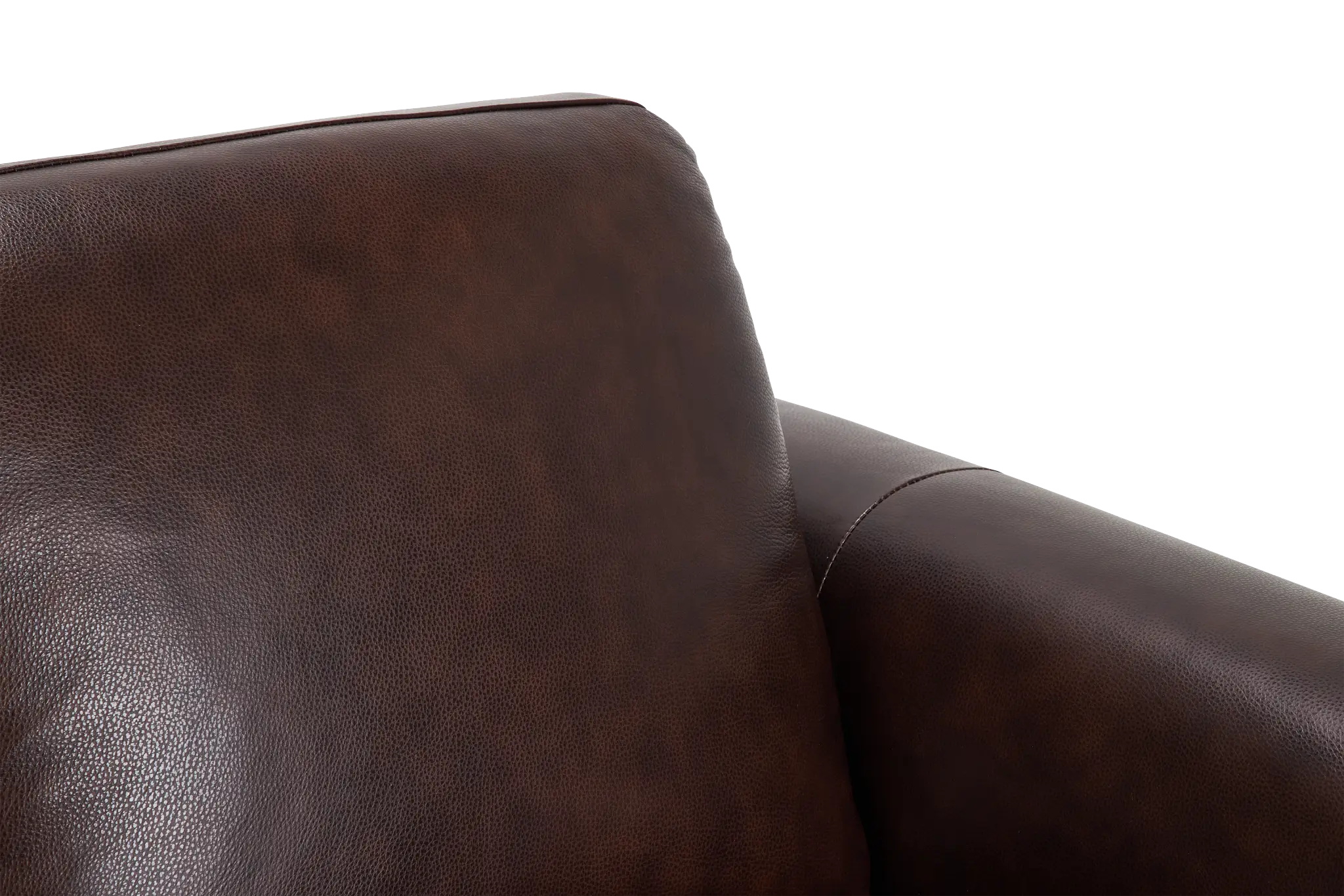 Lincoln Medium Brown Lthr/vinyl Loveseat Lincoln Medium Brown Lthr/vinyl Loveseat