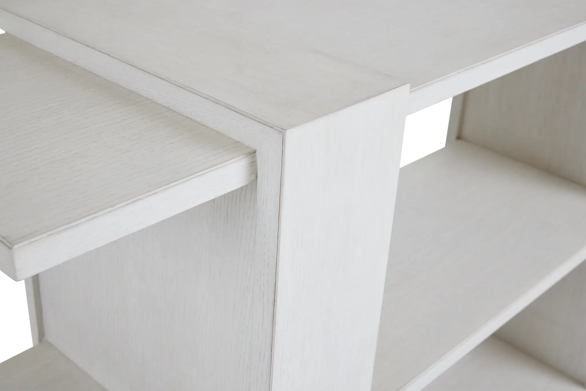 Arnette White Console Table Arnette White Console Table