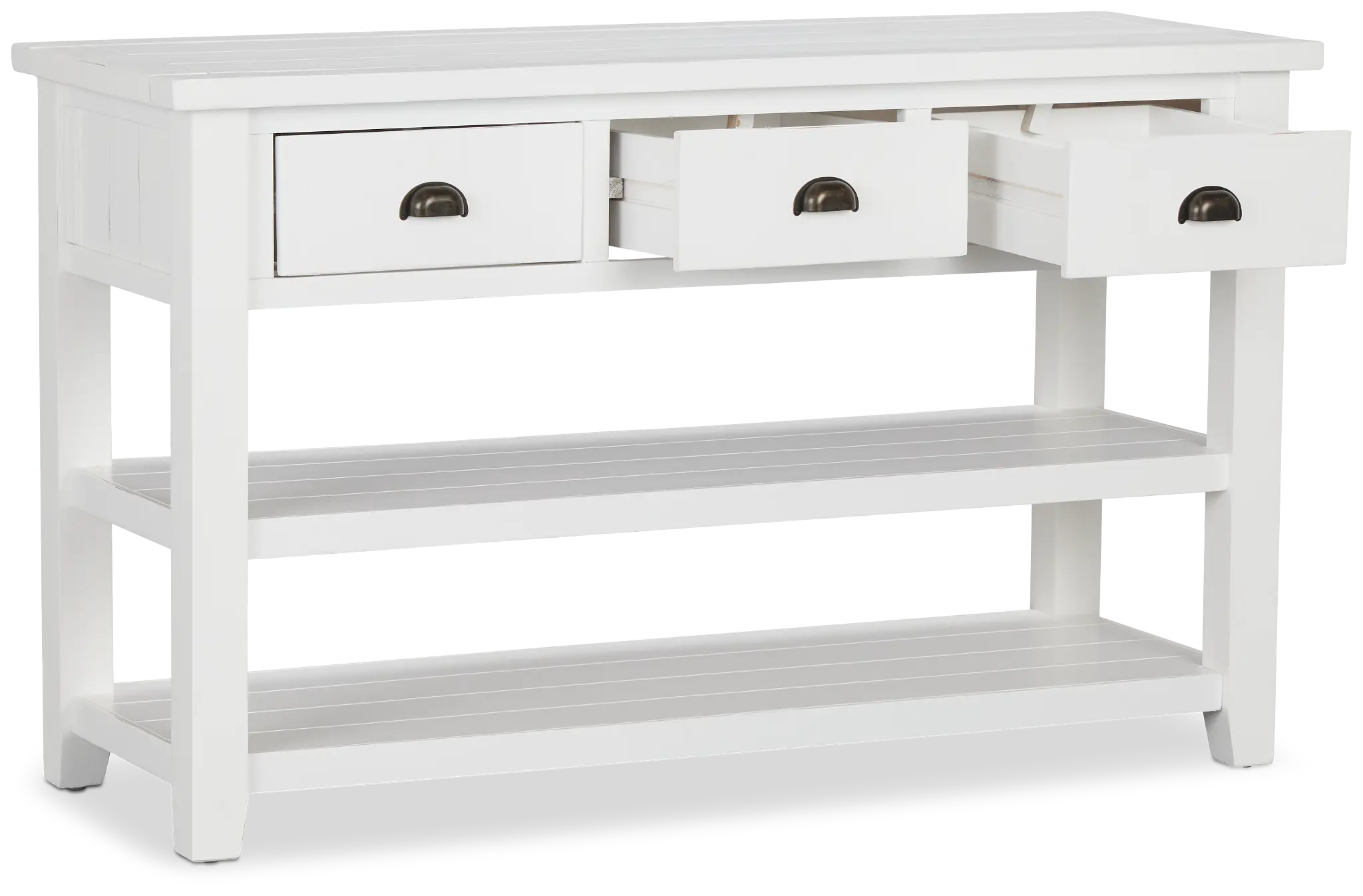 Bismark White Sofa Table Bismark White Sofa Table