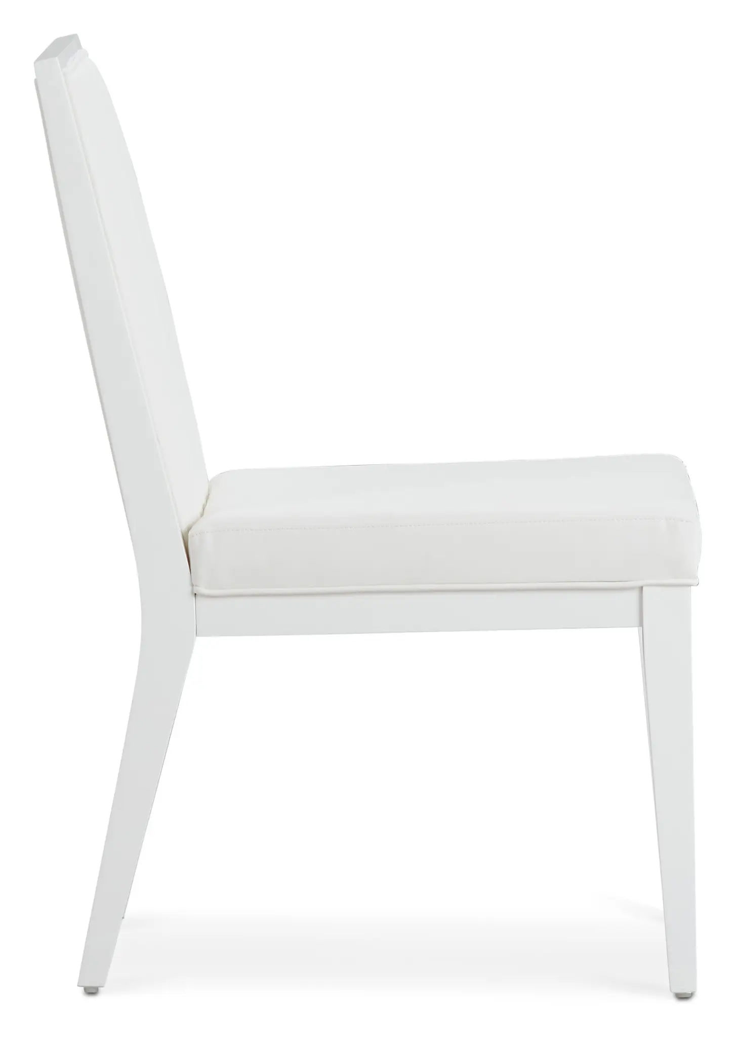 Ocean Drive White Wood Upholstered Side Chair Ocean Drive White Wood Upholstered Side Chair
