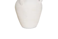 Selma White Small Vase