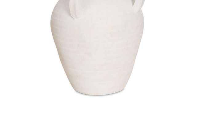 Selma White Small Vase