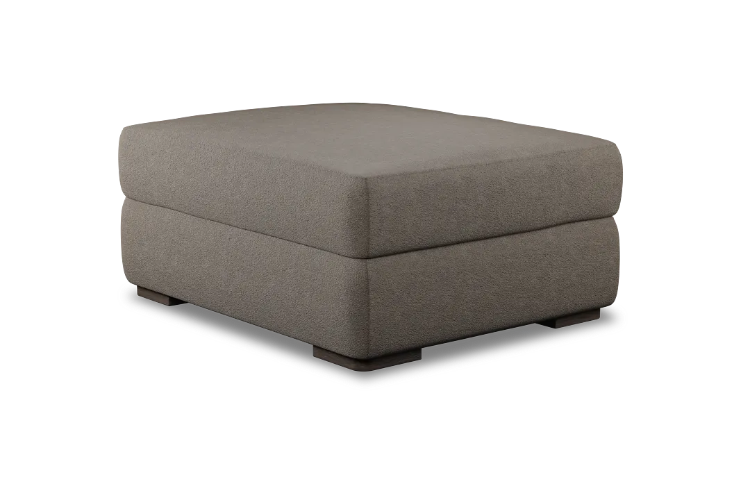 Edgewater Elite Brown Ottoman