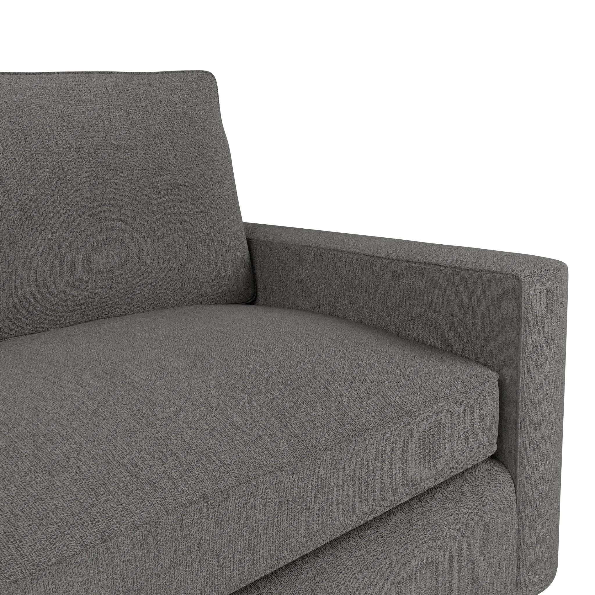 Siesta Peyton Gray Fabric Chair