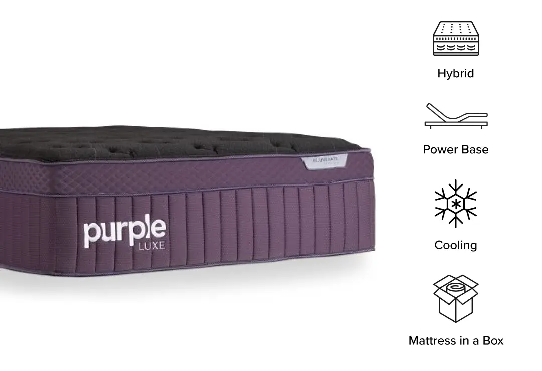 Purple Rejuvenate Premier 18.5" Hybrid Mattress Purple Rejuvenate Premier 18.5" Hybrid Mattress