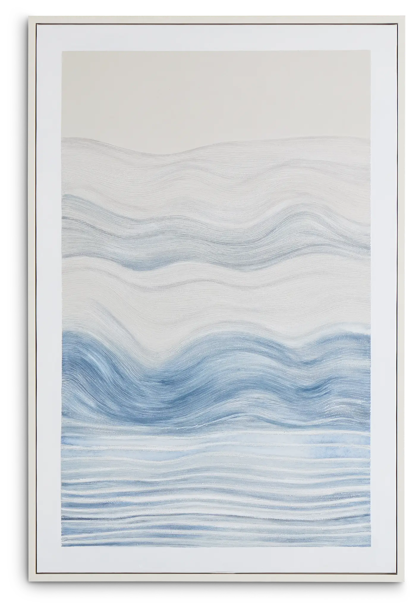 Brez Blue Framed Canvas Wall Art Brez Blue Framed Canvas Wall Art