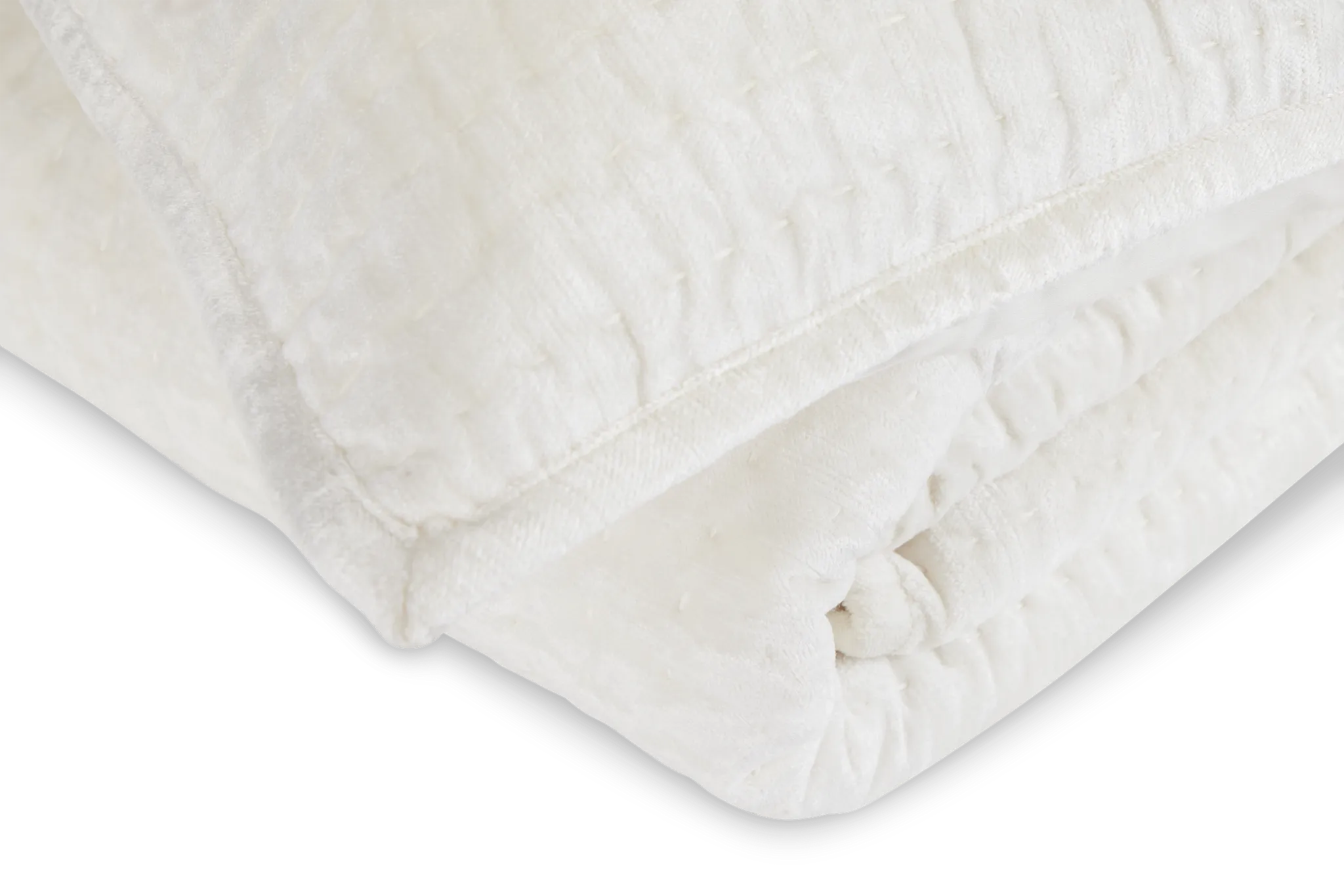 Barin White Coverlet Set