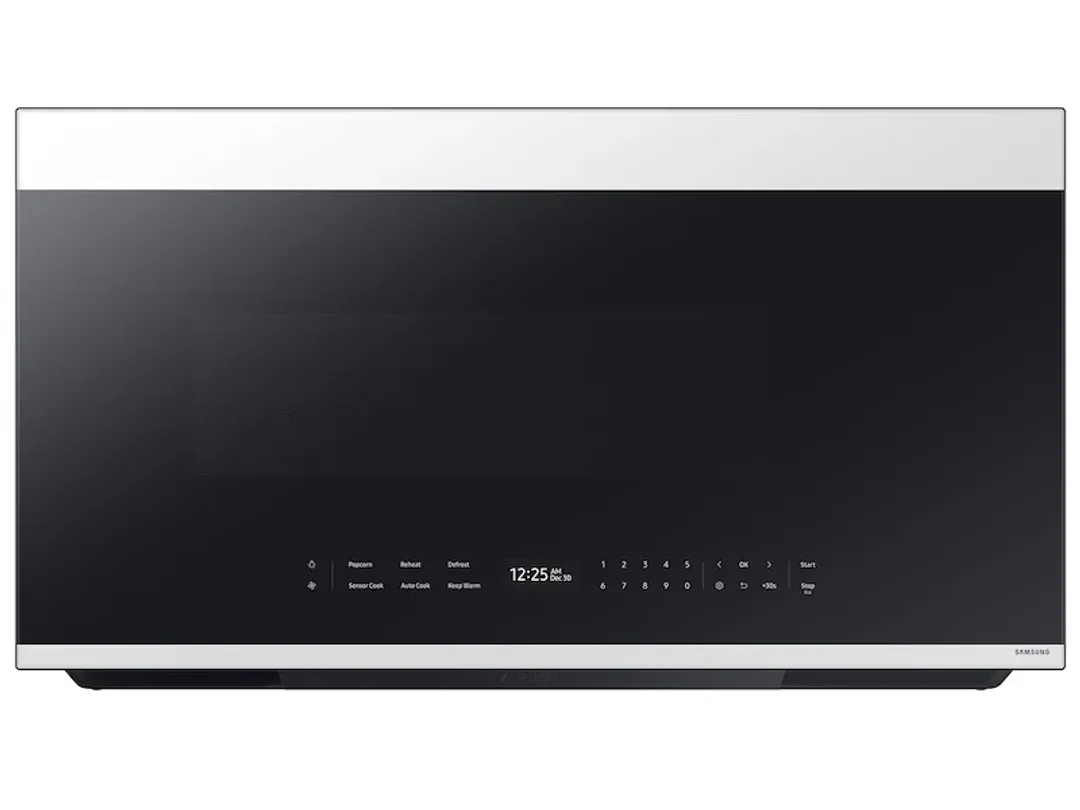 Samsung Bespoke Series White Over-the-range Microwave