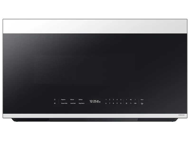 Samsung Bespoke Series White Over-the-range Microwave