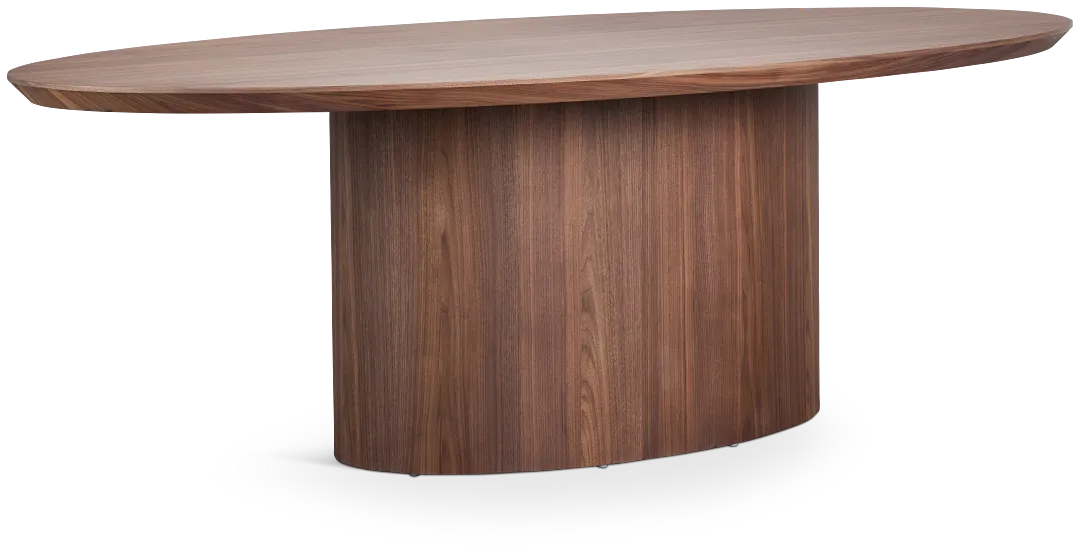 Nomad Mid Tone 94" Oval Table