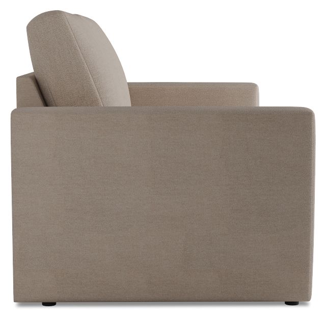 Citymod Beige Fabric 2-piece Modular Sofa