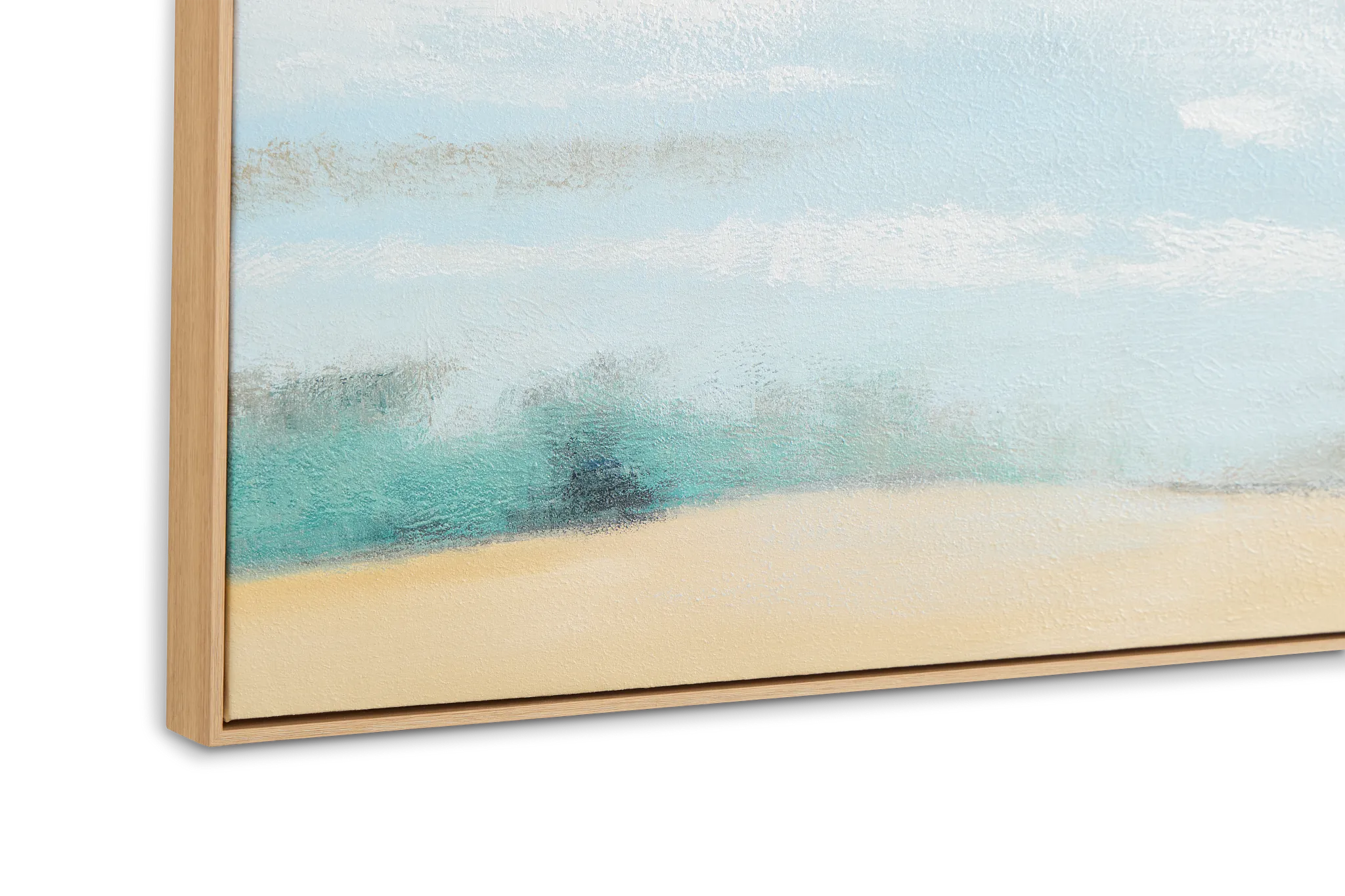 Peaceful Blue Framed Wall Art