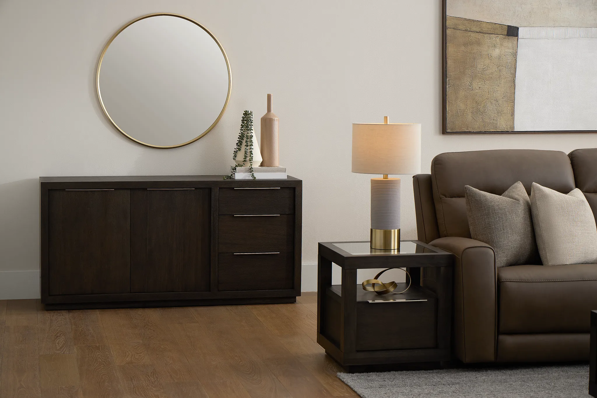 Madden Dark Tone Sideboard