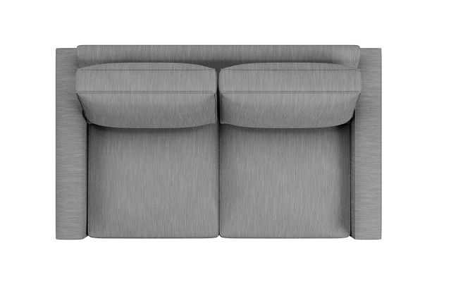 Edgewater Revenue Gray Loveseat