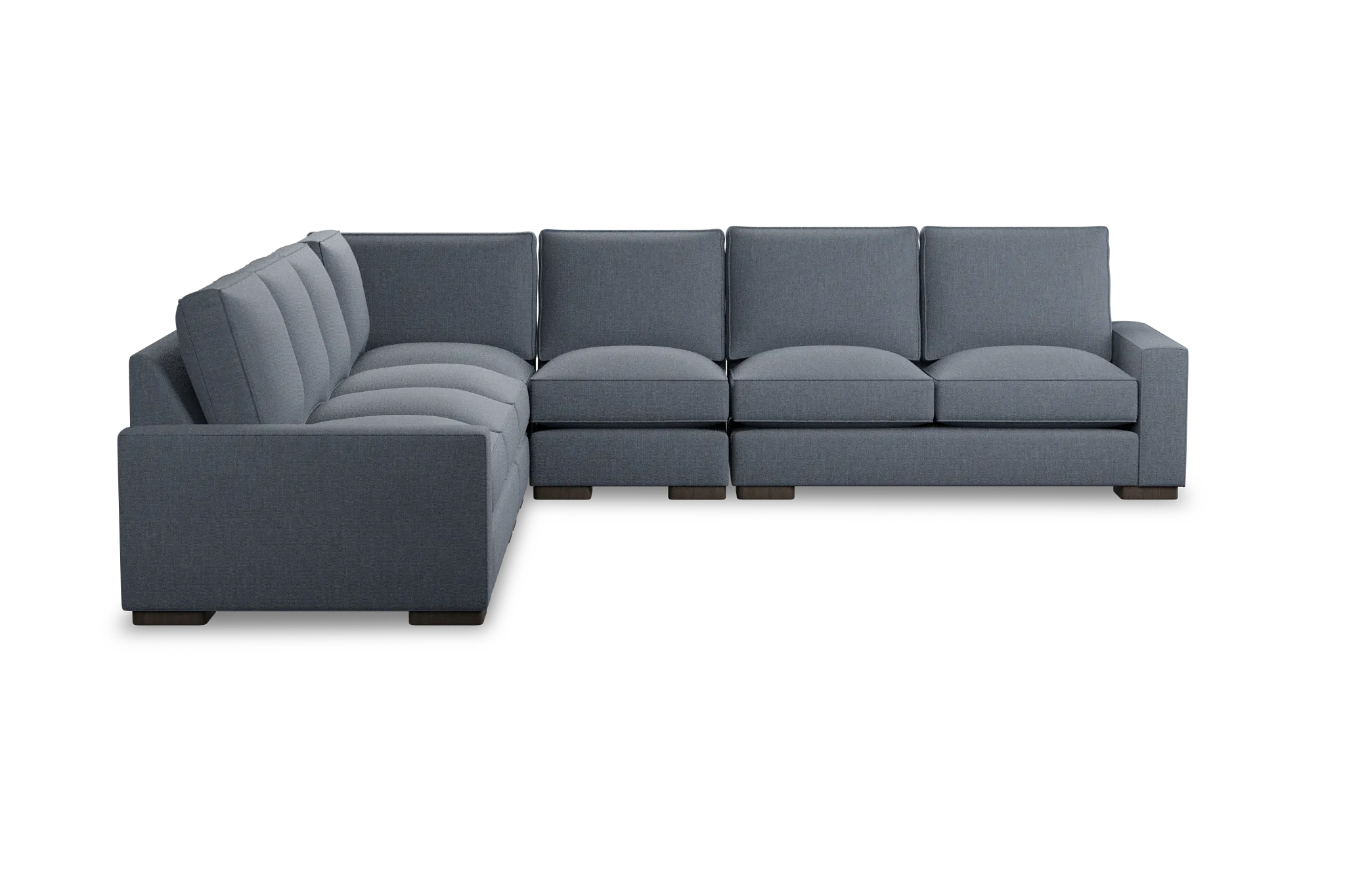Edgewater Victory Dark Blue Large Two-arm Sectional