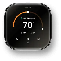 Aqara W200 Theromstat Hub Matte Kit Black Smart Thermostats
