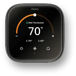 Aqara W200 Theromstat Hub Matte Kit Black Smart Thermostats