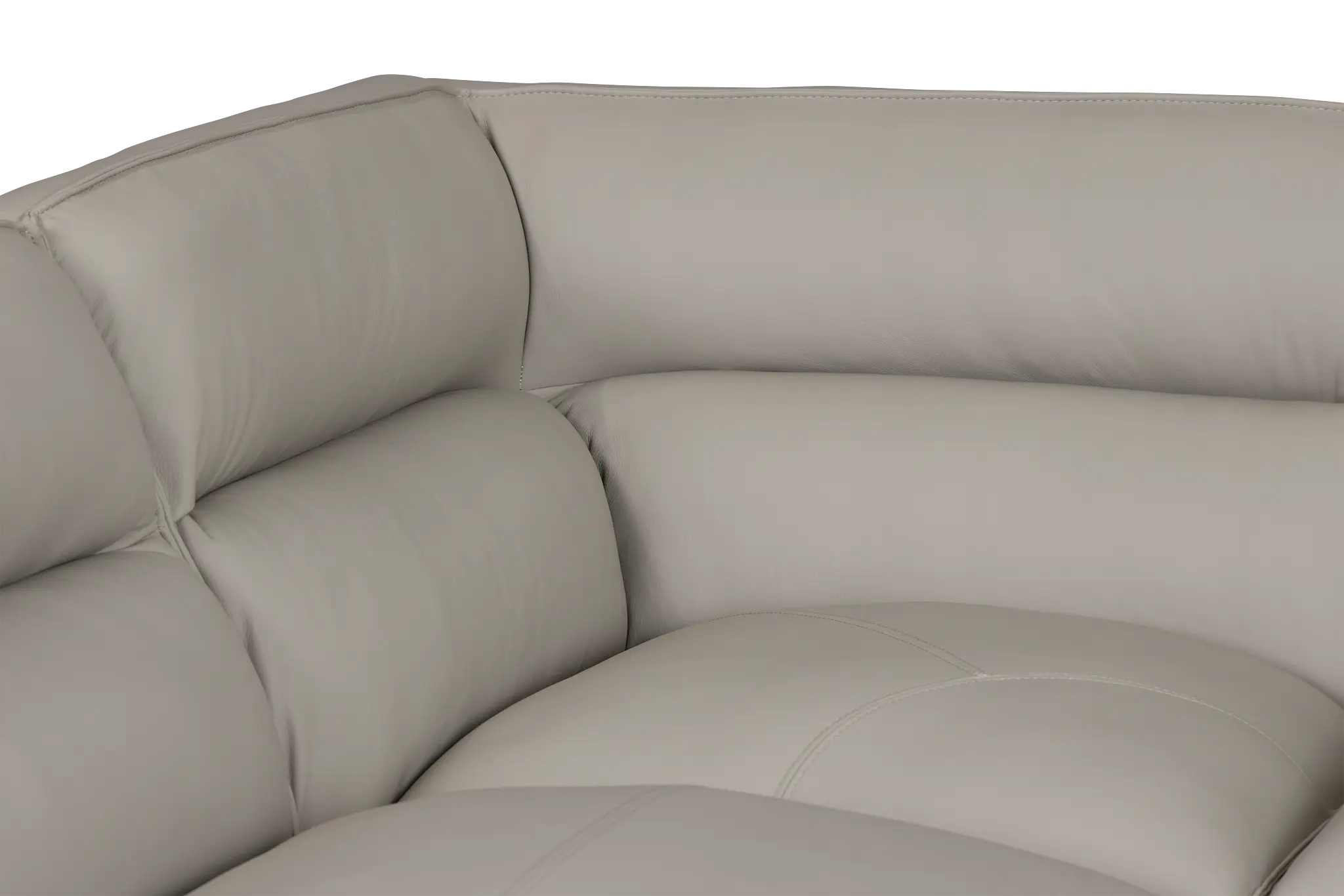 Blanca Gray Leather 8-piece Modular Sectional Blanca Gray Leather 8-piece Modular Sectional