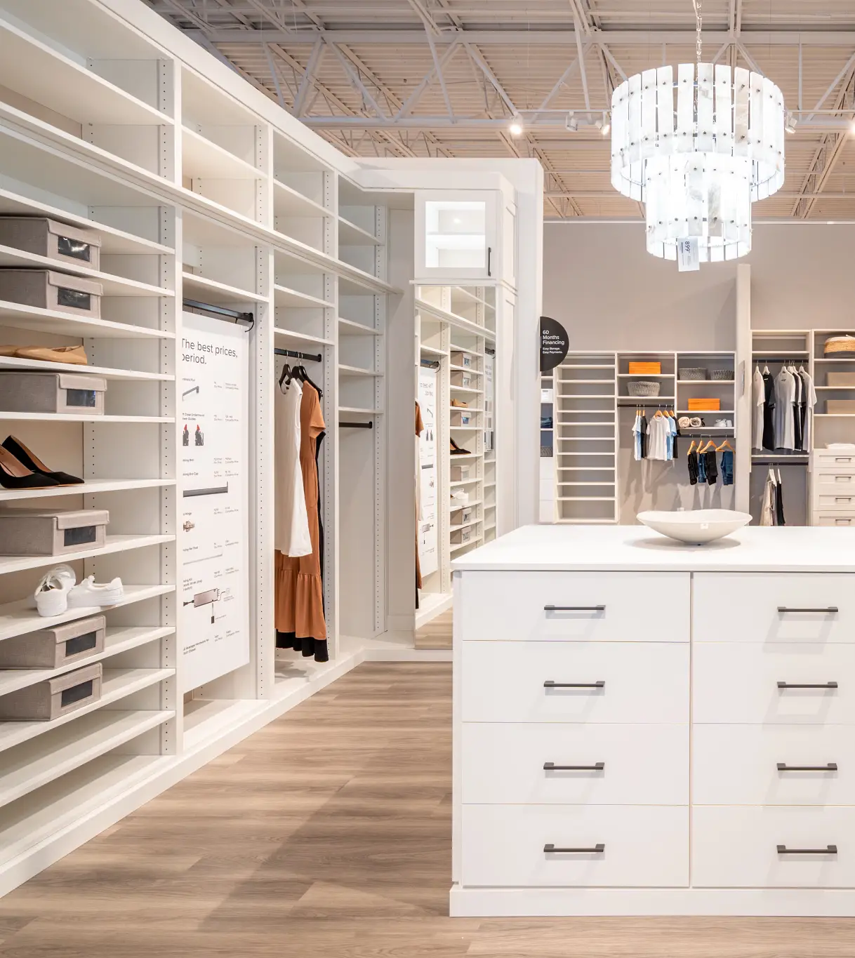 Integrated Storage Systems for Custom Walk-In Closet Design Integrated Storage Systems for Custom Walk-In Closet Design