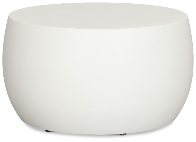 Tai White In/out Round Coffee Table