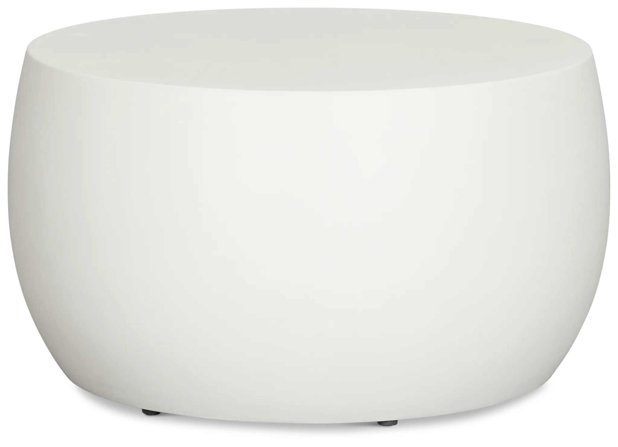 Tai White In/out Round Coffee Table