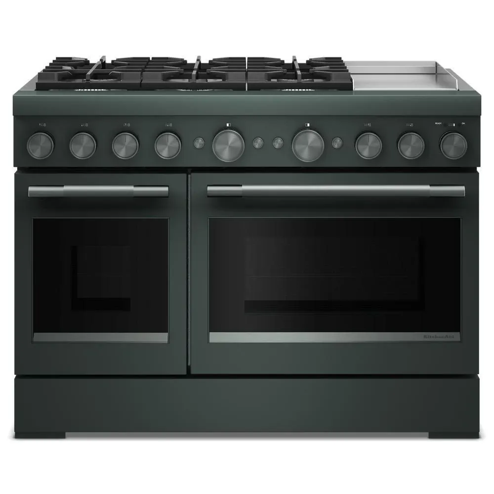 Kitchenaid 948 Series Green Dual Fuel Range