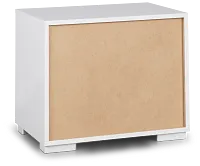 Doral White Nightstand