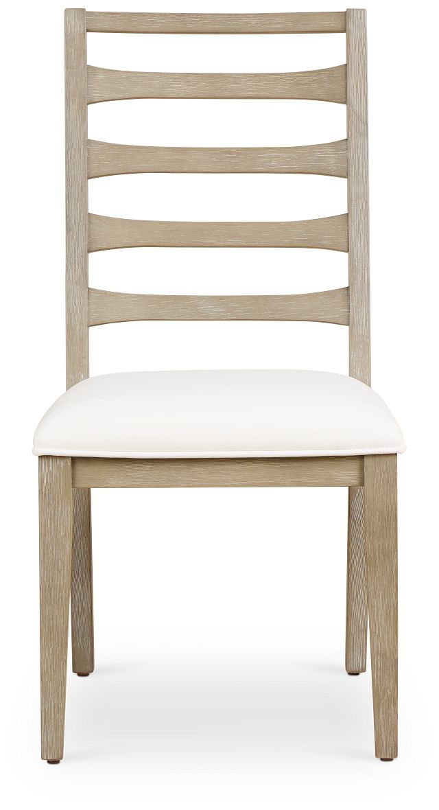 Soho Light Tone Slat Side Chair