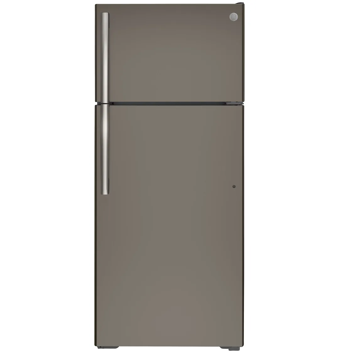 Ge 18 Series Slate Top Freezer Refrigerator