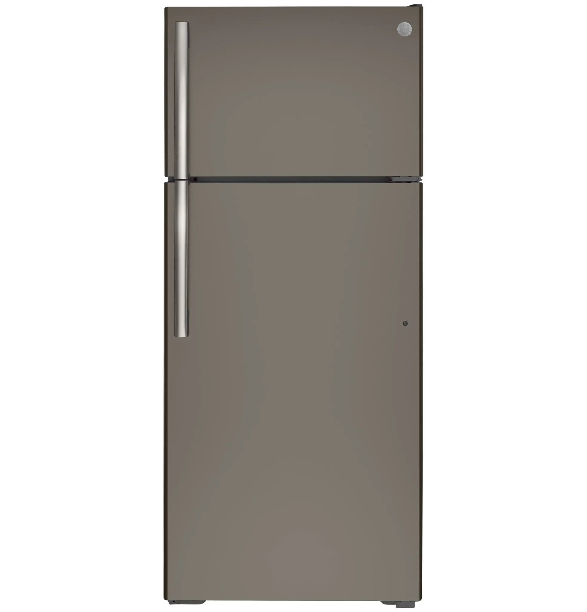 Ge 18 Series Slate Top Freezer Refrigerator
