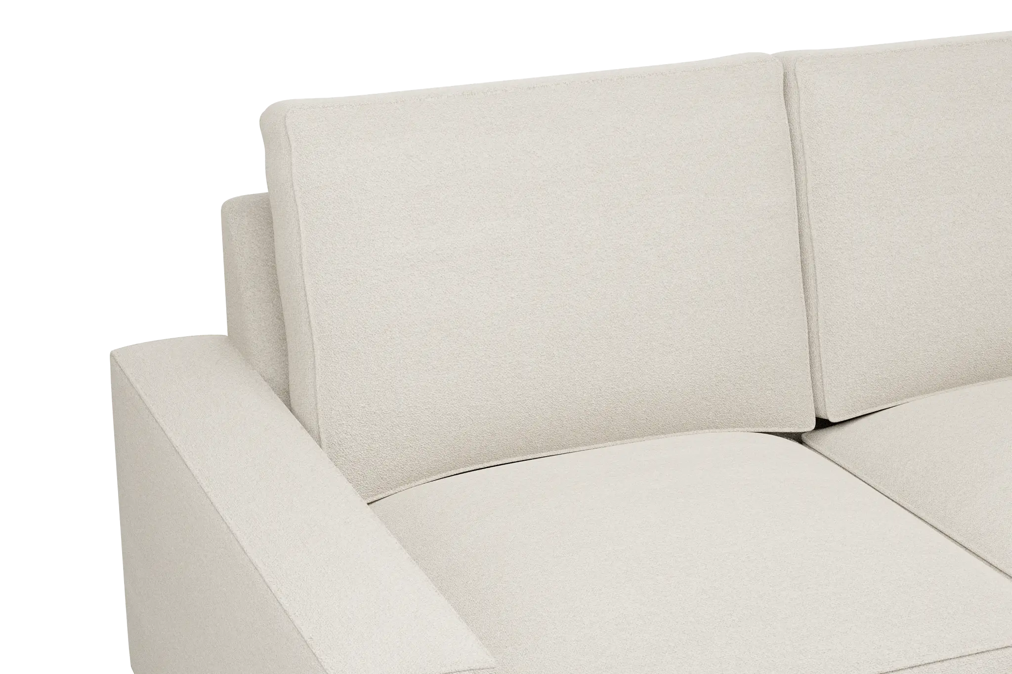 Edgewater Elite Ivory Small Two-arm Sectional Edgewater Elite Ivory Small Two-arm Sectional