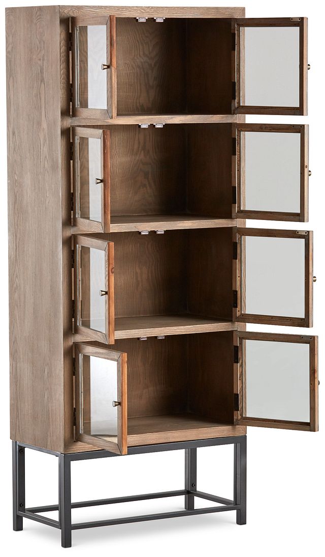 Olympia Light Tone Tall Cabinet