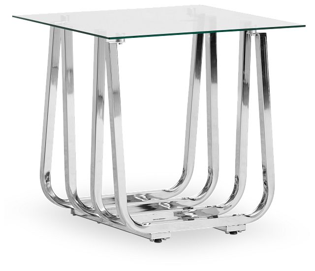 Rachel Glass End Table