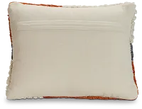 Melina Taupe Lumbar Accent Pillow