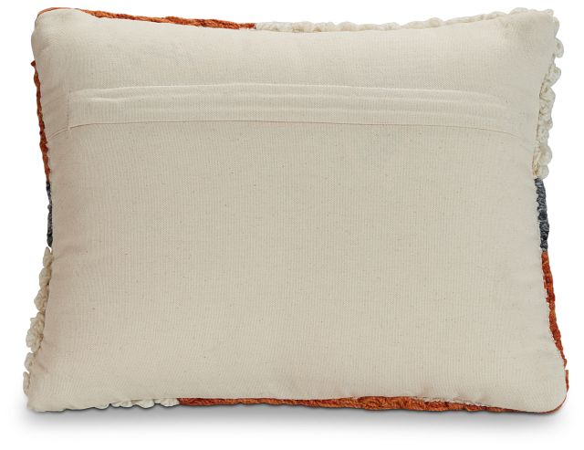 Melina Taupe Lumbar Accent Pillow