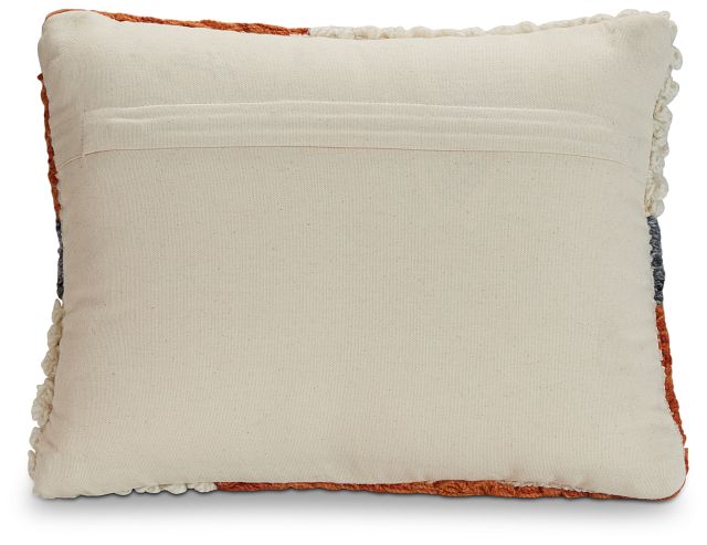 Melina Taupe Lumbar Accent Pillow