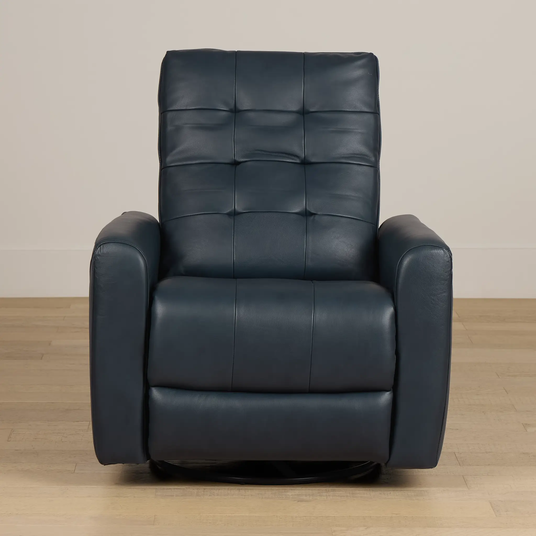 Izzy Dark Blue Lthr/vinyl Power Swivel Glider Recliner Izzy Dark Blue Lthr/vinyl Power Swivel Glider Recliner
