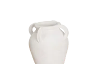 Selma White Small Vase