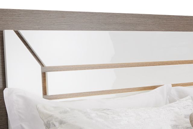 Lucca Two-tone Platform Bed