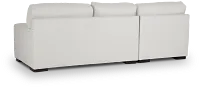 Veronica White Down Left Chaise Sectional