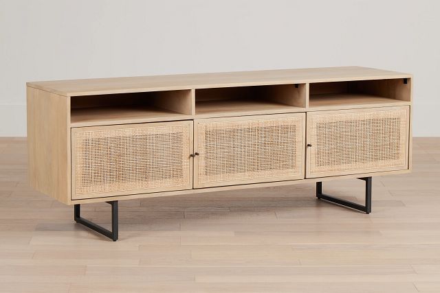 Malibu Light Tone Media Console