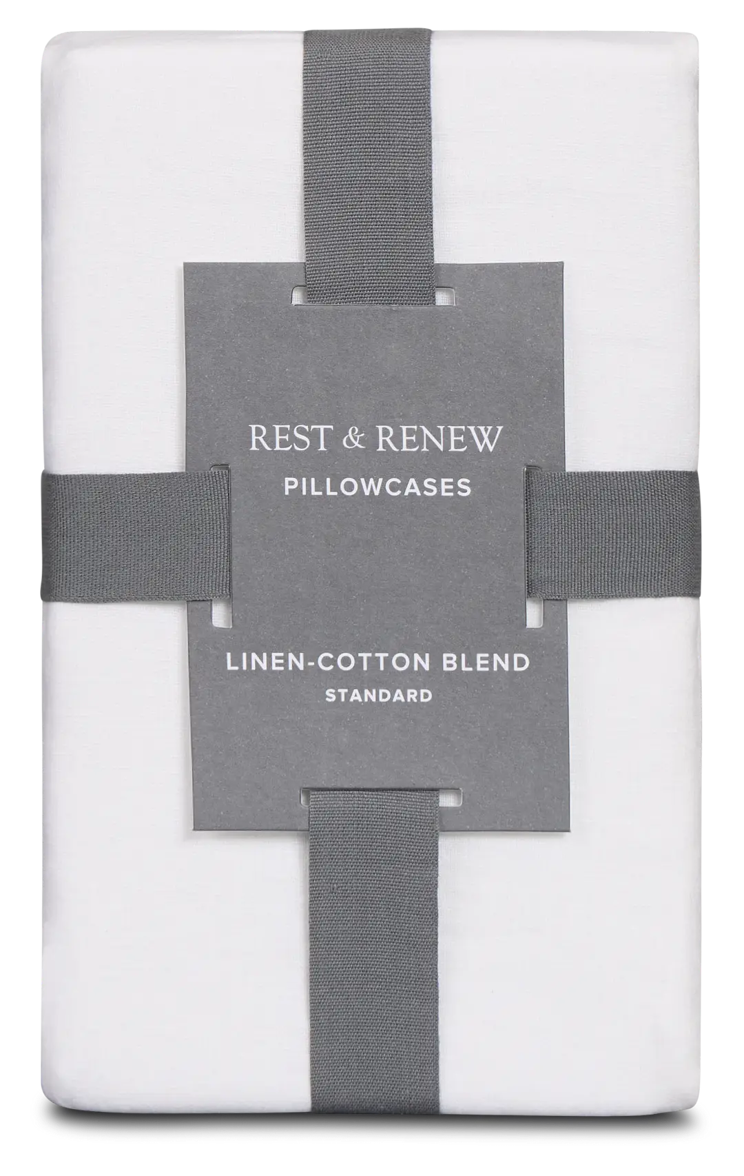 Rest & Renew Linen Blend White Set Of 2 Pillowcases Rest & Renew Linen Blend White Set Of 2 Pillowcases