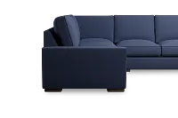 Edgewater Peyton Dark Blue Small Two-arm Sectional