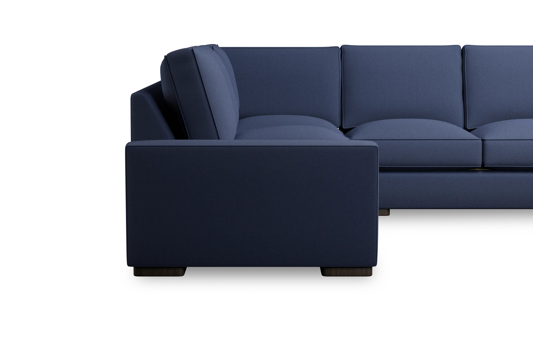 Edgewater Peyton Dark Blue Small Two-arm Sectional