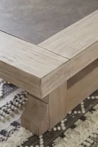 Hennington Two-tone Rectangular Coffee Table
