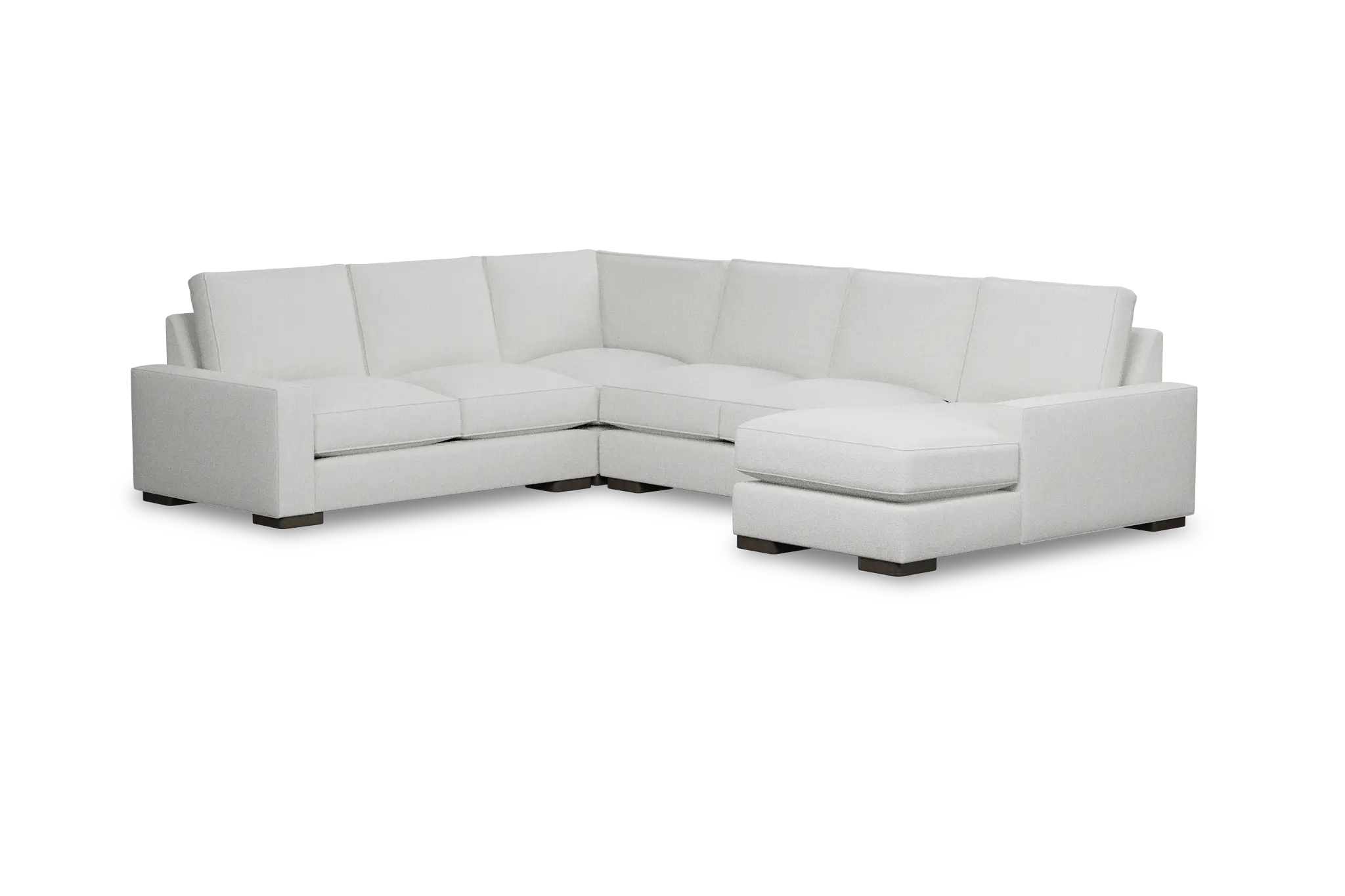 Edgewater Revenue White Medium Right Chaise Sectional Edgewater Revenue White Medium Right Chaise Sectional