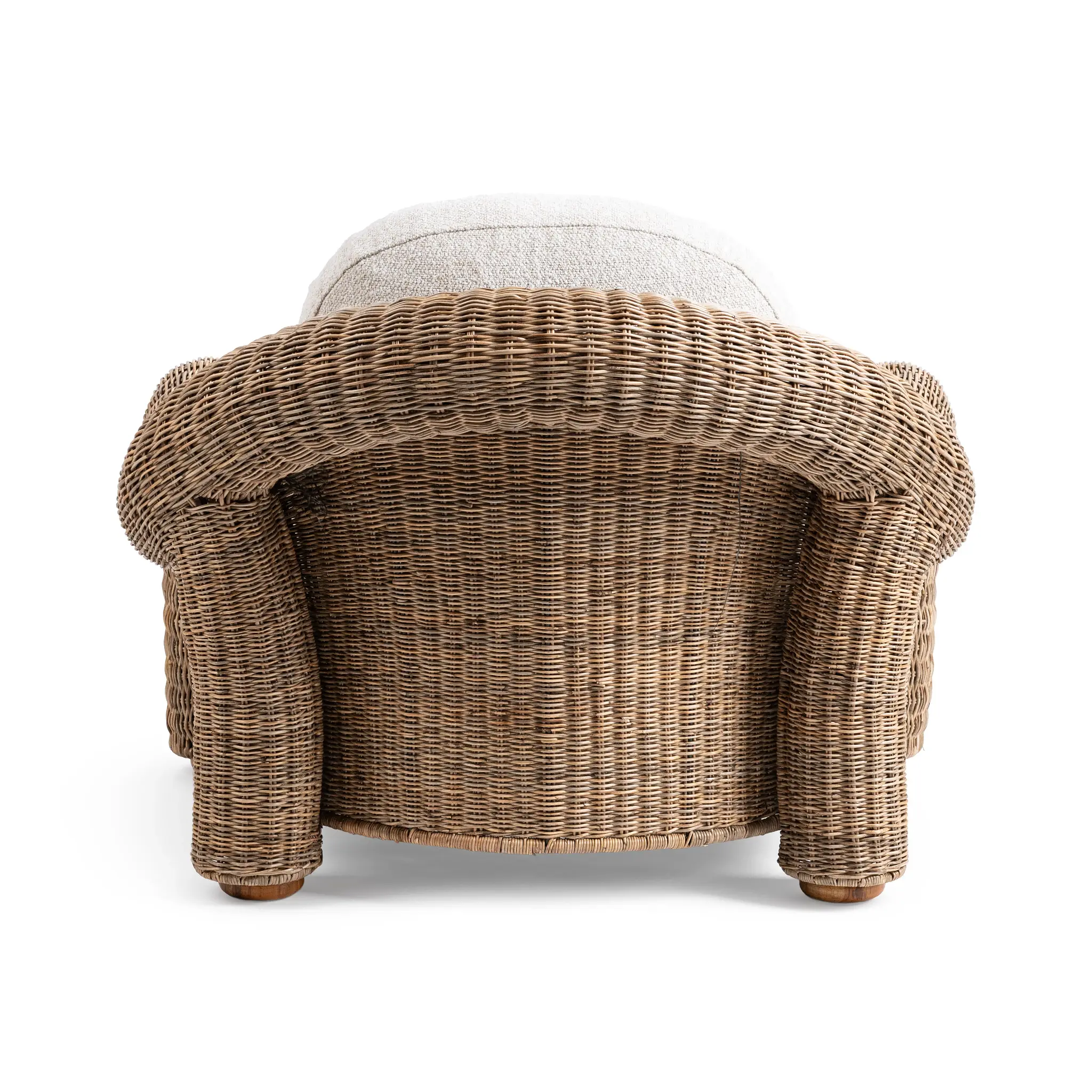 Cross Beige Woven Cushioned Chair Cross Beige Woven Cushioned Chair